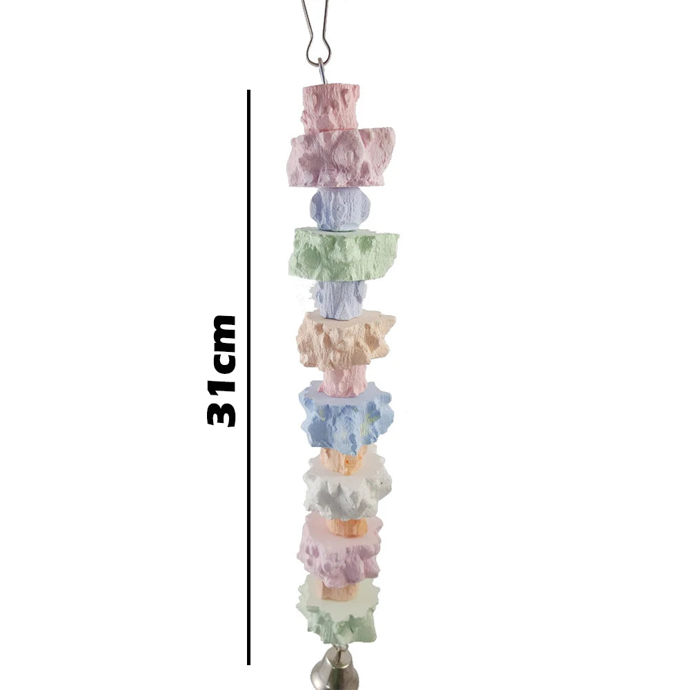 Parrot Bird Toy for Parakeets Agaponis Chewing Cardboard Destroy Birds Toy Parrot Toys for Large Small Birds Toy Accessories