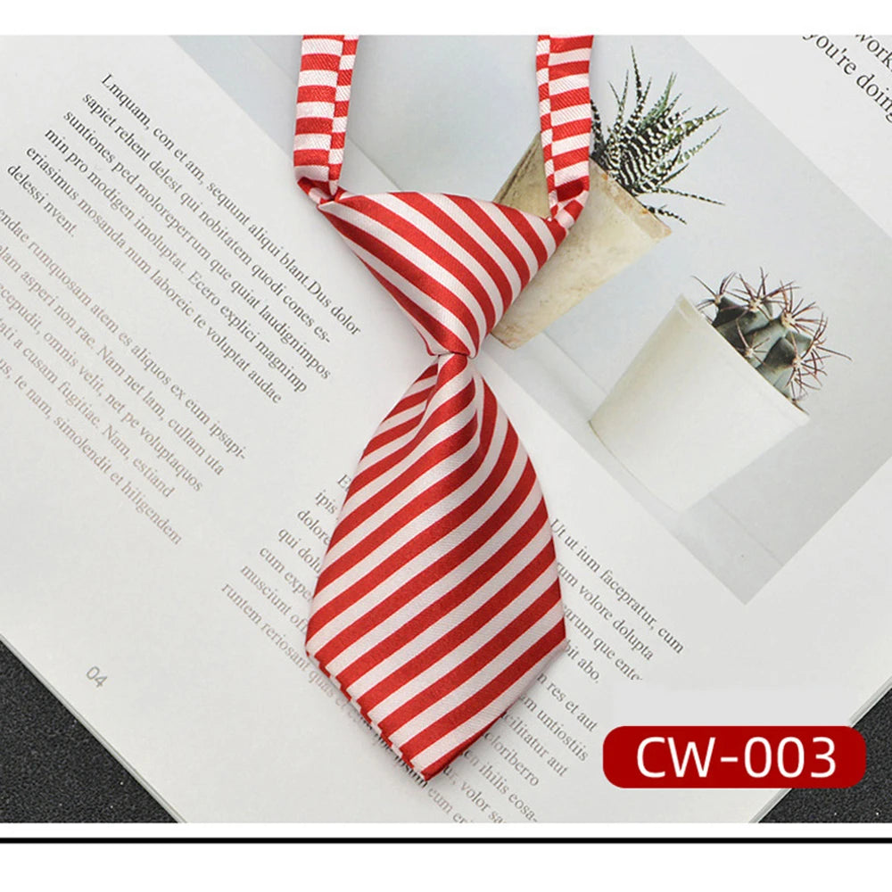 Pet Cat Dog Collar Multicolor Tie Fashion Grooming Dog Accessories Adjustable Puppy Tie Pet Bowtie Supplies