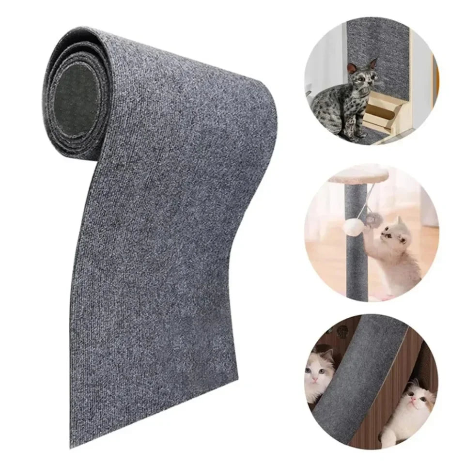 Self-adhesive Anti Cat Scratch Sofa Cats Scratch Board Sofa Protection Paws Sharpen Trimmable Carpet Cats Scratch Board Cat Toys