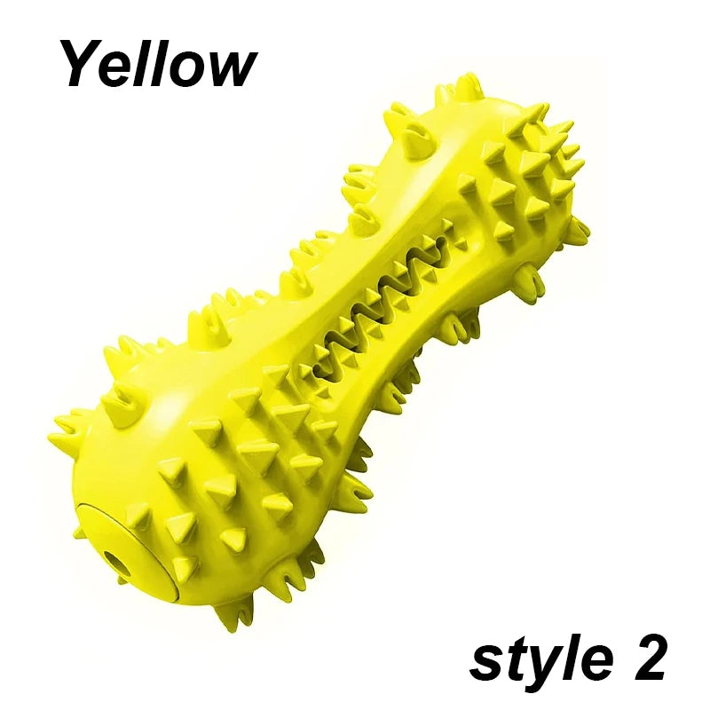 Rubber Dog Chew Toy Teeth Cleaning Pet Toothbrush Chewing Stick Toys for Dog Chew Toy Elasticity Soft Pet Tooth Cleaning