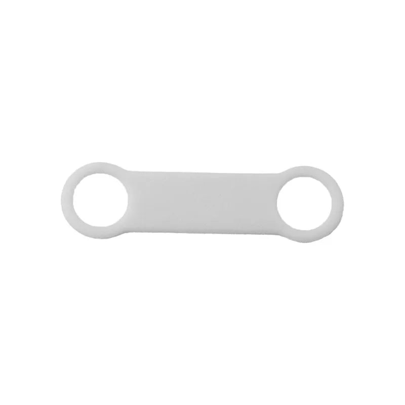 20Pcs Pet Dog Tag Silicone Blank Dog Accessories ID Tag Match With Dog Collar Anti-lost Pet Nameplate Tags Cat Tensile Rubber