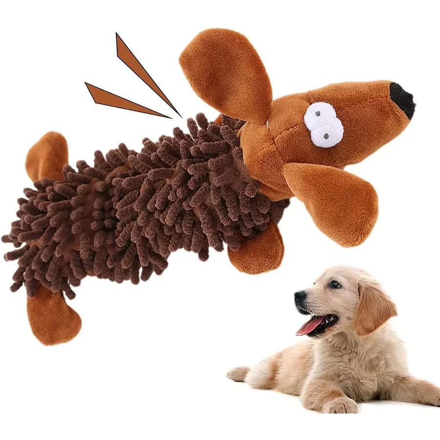 Pet Dog Plush Toy Animal Shape with Squeaky for Small Dogs Puppy Chew Cleaning Toys dog toy dog accessories