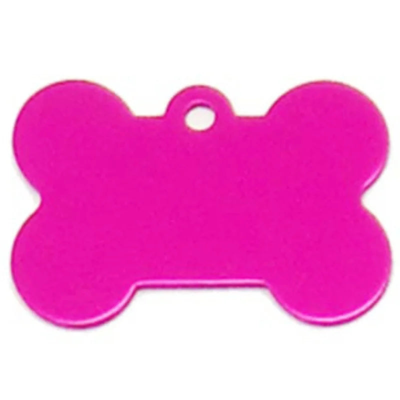 Personalized Dog Tag Bone Shaped Pet Id Tag Free Engraved Kitten Puppy Anti-Lost Dog Name Keychain Dog Accessories Cat Pendant