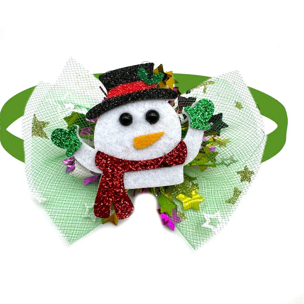 50/100pcs Dog Bowties for Dogs Fashion Bow Ties Collar Christmas Dogs Pets Grooming Products Dog Accessories for Small Dogs