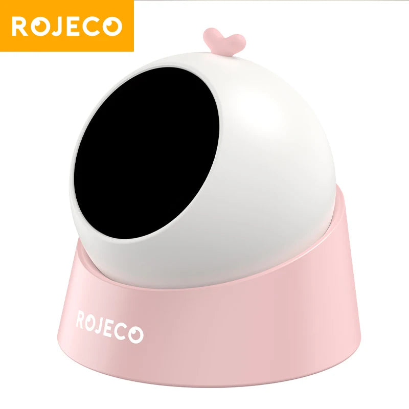 ROJECO Automatic Cat Toy Interactive Adjustable Mode Electric Cat Laser Toy For Kitty Dog Indoor Smart Teasing Laser Cat Toys