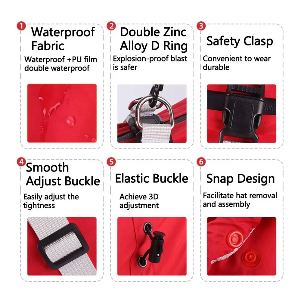 Waterproof Pet Dog Raincoat Four Legged Clothing Lightweight Dog Rain Jacket with Hat S-XXL Pet Rainwear Dog Accessories