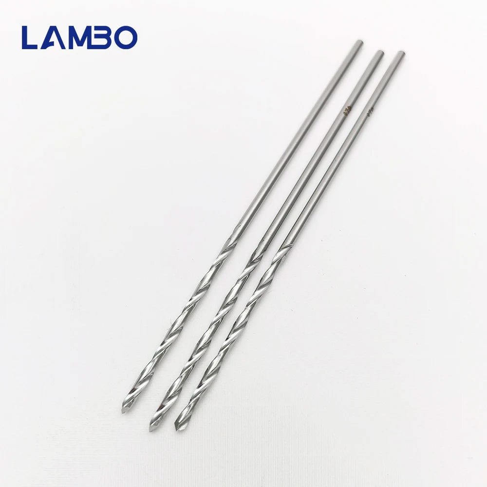 10pcsDrill Bits with General Connection Veterinary Orthopedic Drill Hand Tools Dog Accessories Pet Products Surgical Instruments