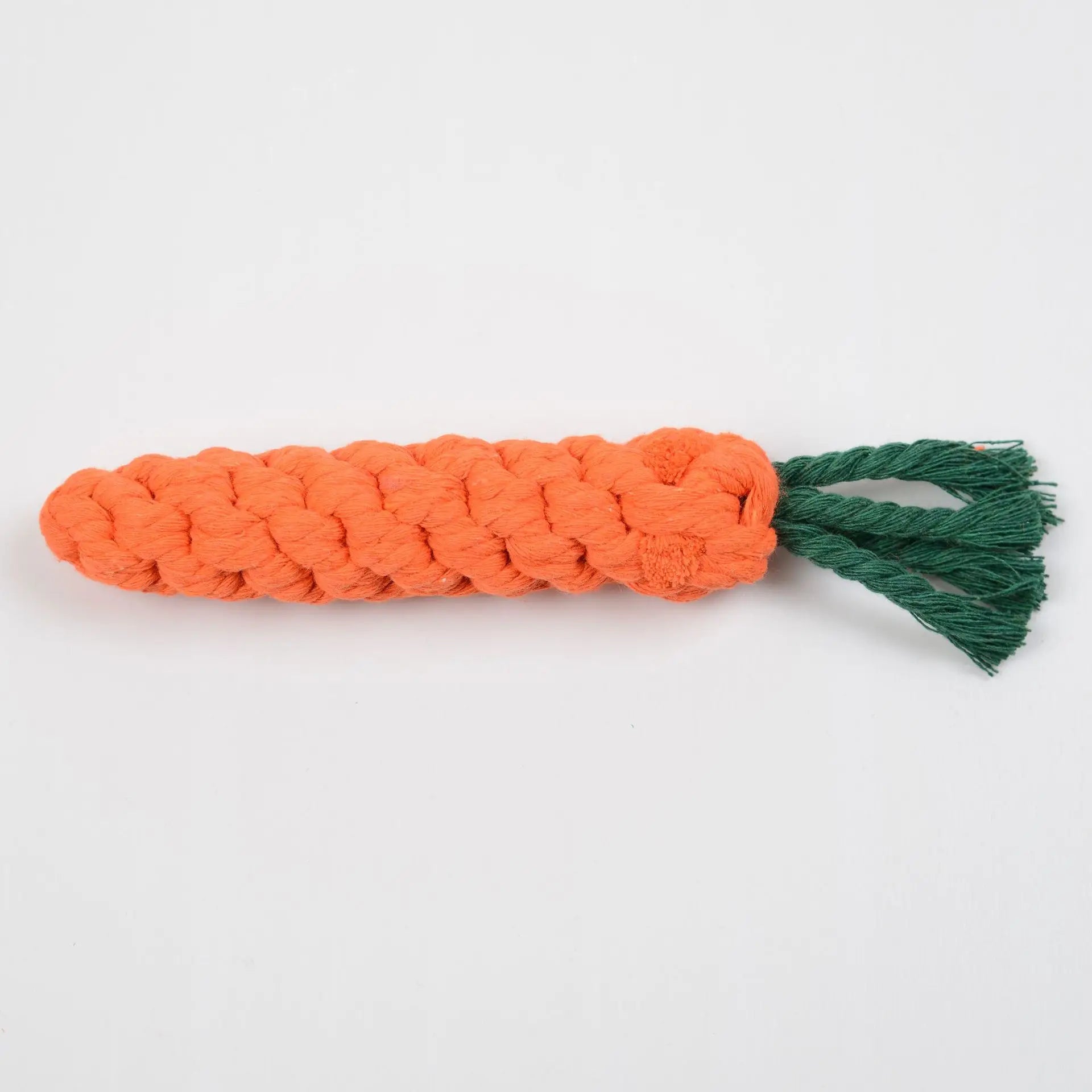 1pc Pet Knot Toy for Dog and Cat Carrot Shape Dog Chew Toys Cotton Rope Toys for Indoor Dogs Cat Toys Dog Accessories