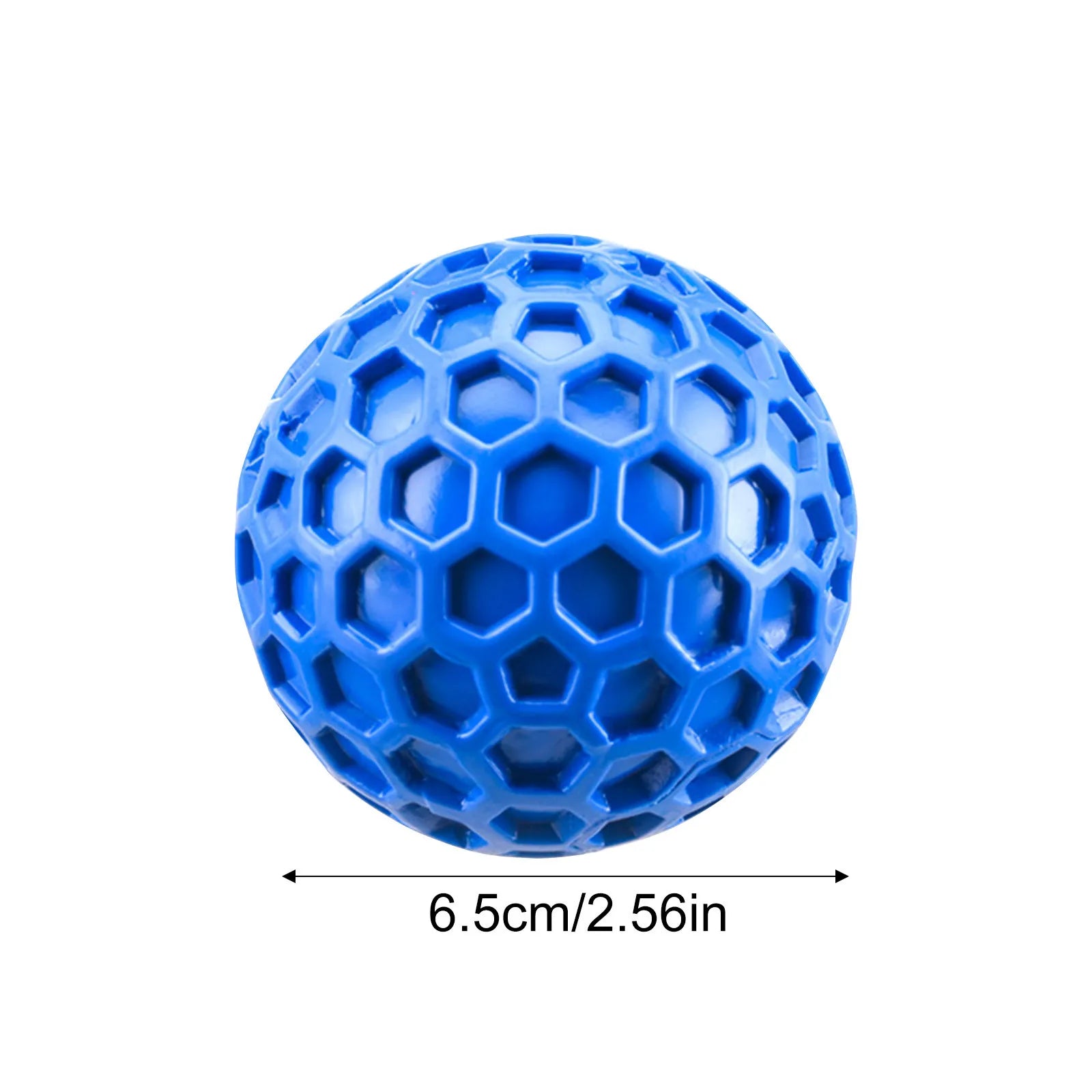 55/65mm Squeaky Dog Toys For Aggressive Chewers, Indestructible Dog Balls For Aggressive Chewers, Squeaky Balls For Dogs