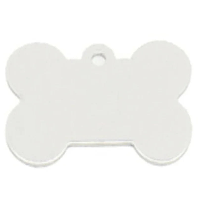 Personalized Dog Tag Bone Shaped Pet Id Tag Free Engraved Kitten Puppy Anti-Lost Dog Name Keychain Dog Accessories Cat Pendant