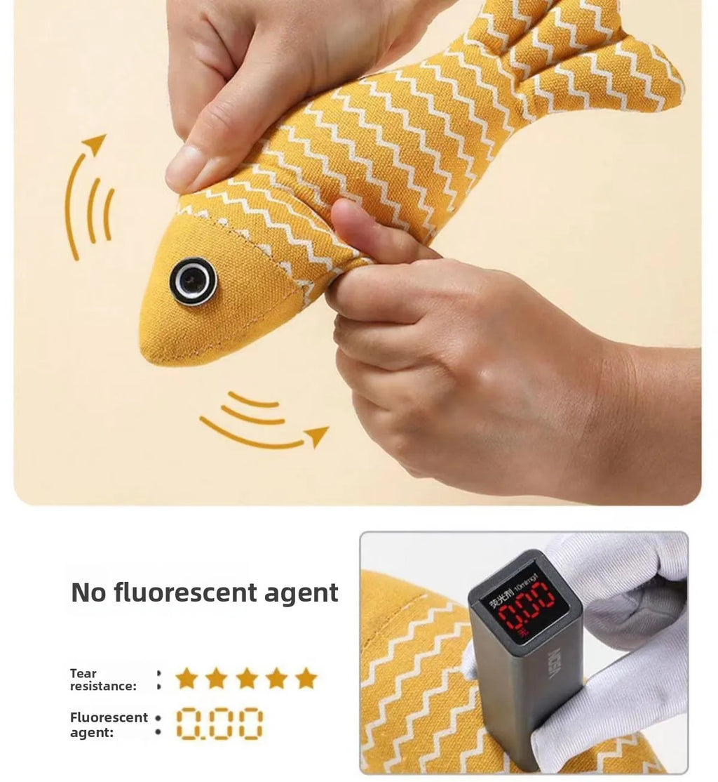 Cat Mint Toys Flaxseed Fish Toys Cat Mint Small Fish Pets Cat Mint Toys Cat Toys Scratcher Catnip Toy Cat Fish Toy