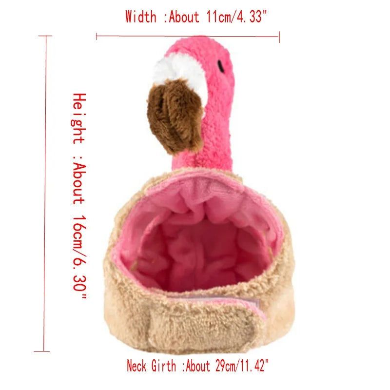 Winter Pet Warm Dog Hat Cute Animal Autumn Funny Dog Hat Fleece Dog Costume Puppy Kitten Cap Party Festival Dog Accessories