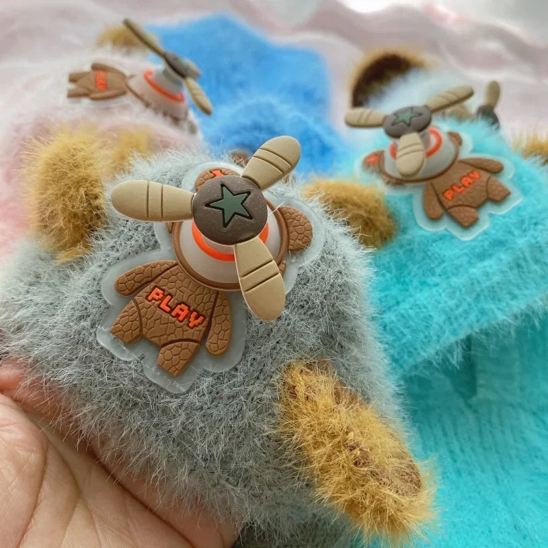 Pet's New Winter Cartoon Cute Warm Knitted Hat Puppy Accessories Dog Birthday Dog Accessories for Small Dog Hat Caps