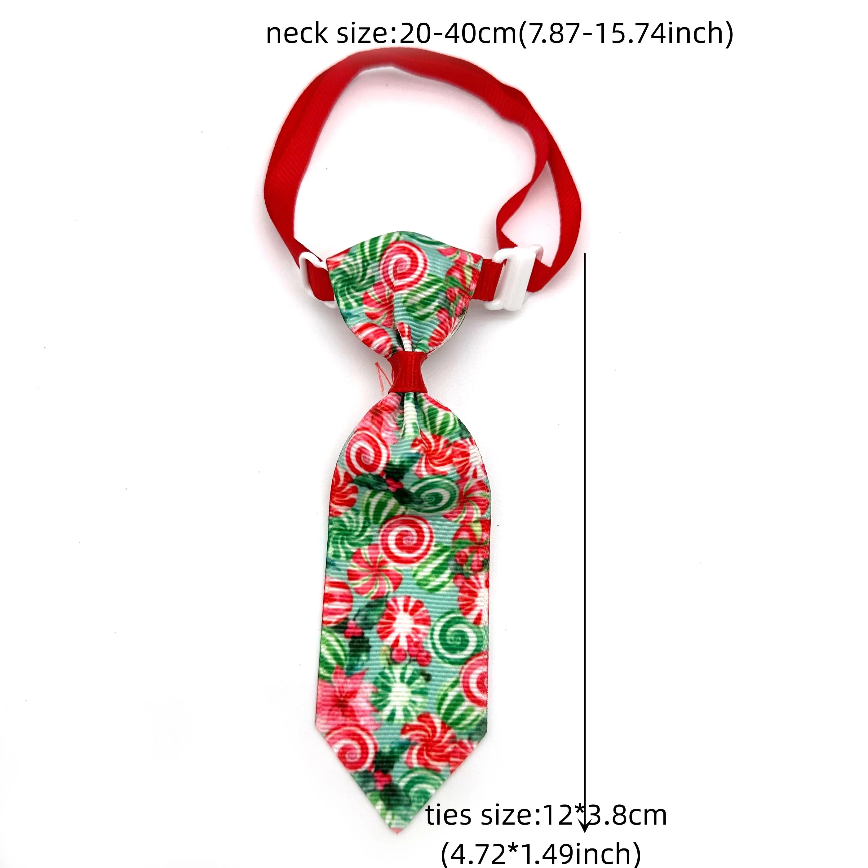 50pcs Christmas Pet Dog Accessories Small Dog Cat Puppy Bowties Necktie Dog Christmas Fashion Ties Bow Tie for Small Dogs