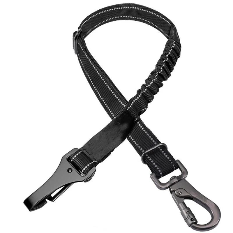 Adjustable Pet Dog Car Seat Belt Safety Leash Vehicle Belts Reflective Nylon Rope Harness Dog Accessories for Small Large Dogs