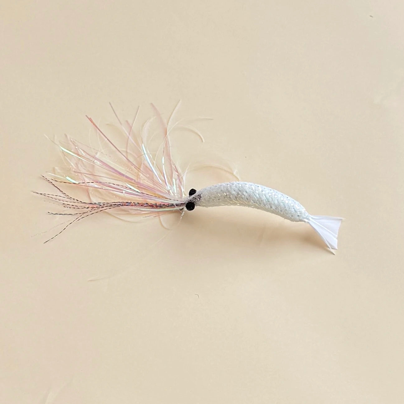 Cat Teaser Toy Feather Bell Interactive Kitten Toy Cute Prawn Modeling Detachable Cat Toy Cat Accessories