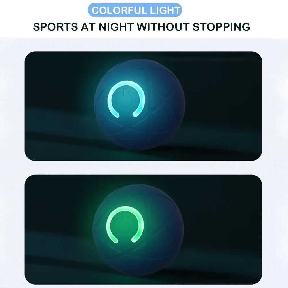 Smart Interactive Dog Toys for Aggressive Chewers Self Moving Interactive Dog Ball Automatic Vibrating Toy