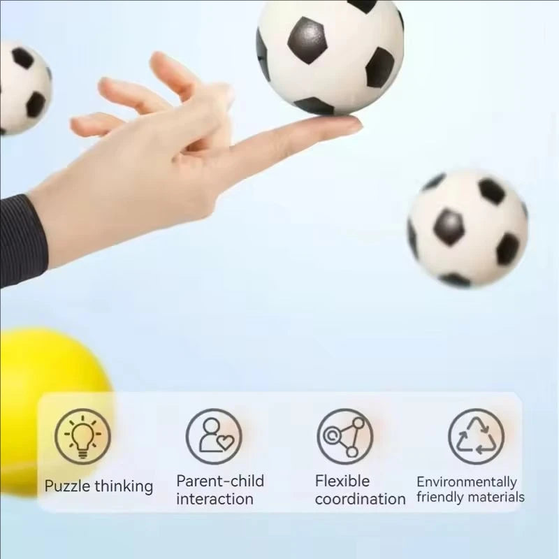 Sports Ball Wristband Set Basketball, Baseball Football on Elastic String - Perfect for Boys Outdoor Play Pet Dog Toys