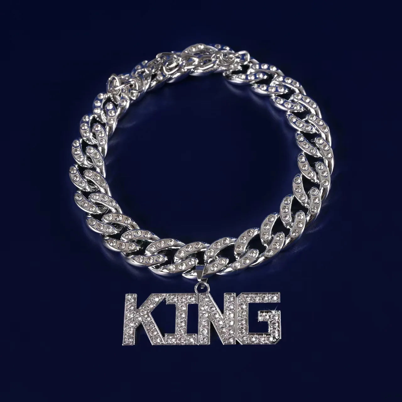 Luxury Fancy Zircon Pendant Dog Accessories for Cat Neck Wear Plastic Pet Necklace Adjustable Cosplay Small Medium Puppy Collar