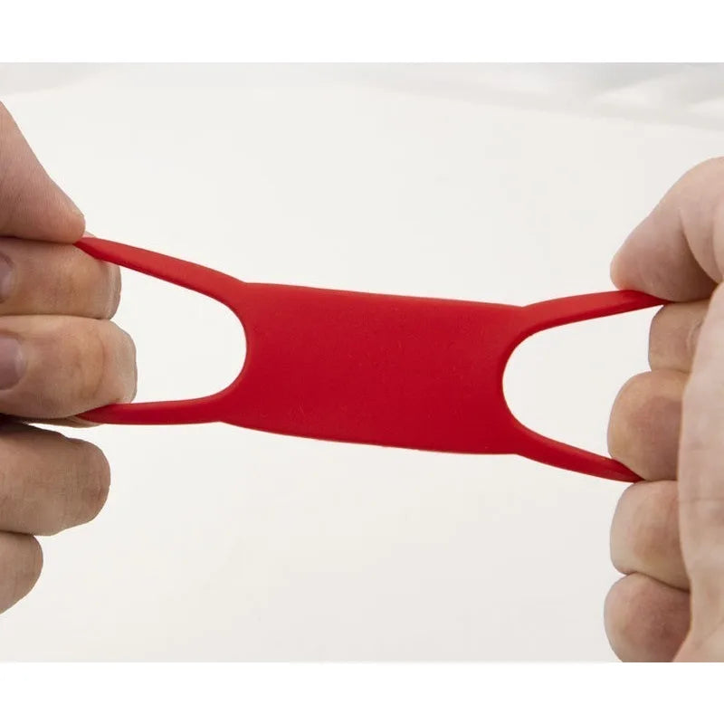 20Pcs Pet Dog Tag Silicone Blank Dog Accessories ID Tag Match With Dog Collar Anti-lost Pet Nameplate Tags Cat Tensile Rubber