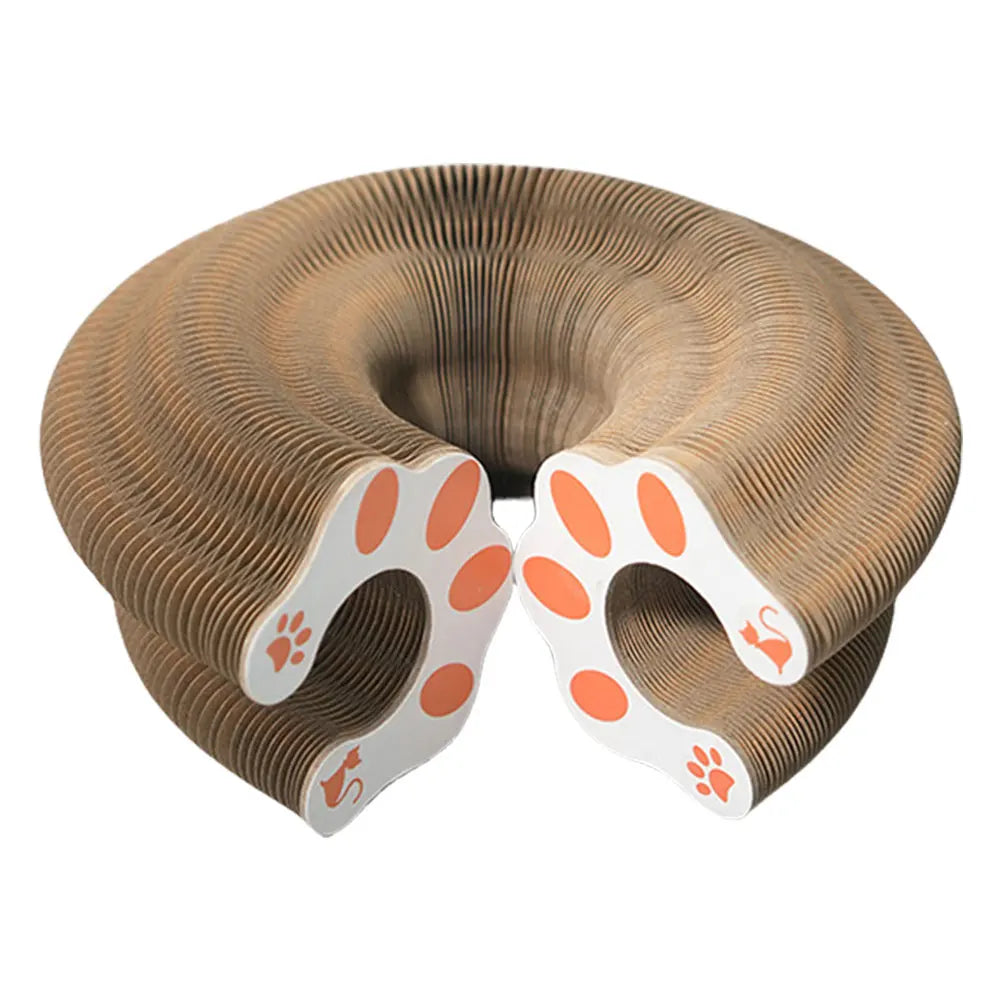 Magic Organ Cat Scratching Board Interactive Scratcher Cat Toy Foldable Cat Accordion Toy for Cats Grinding Claw Cat Accessories