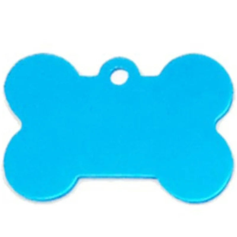 Personalized Dog Tag Bone Shaped Pet Id Tag Free Engraved Kitten Puppy Anti-Lost Dog Name Keychain Dog Accessories Cat Pendant