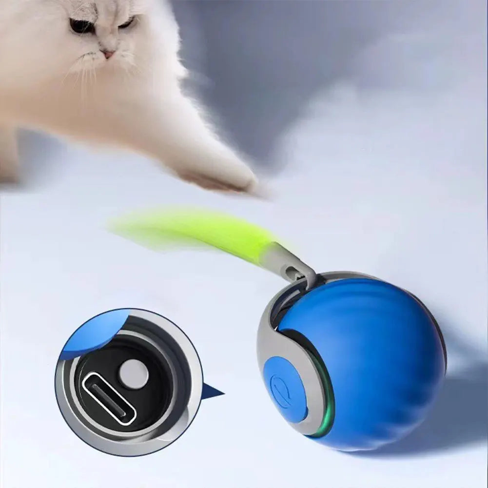 Smart Dog Toy Ball Electronic Interactive Pet Toy Moving Ball Rechargeable Automatic Moving Bouncing for Puppy Gift Cat Products