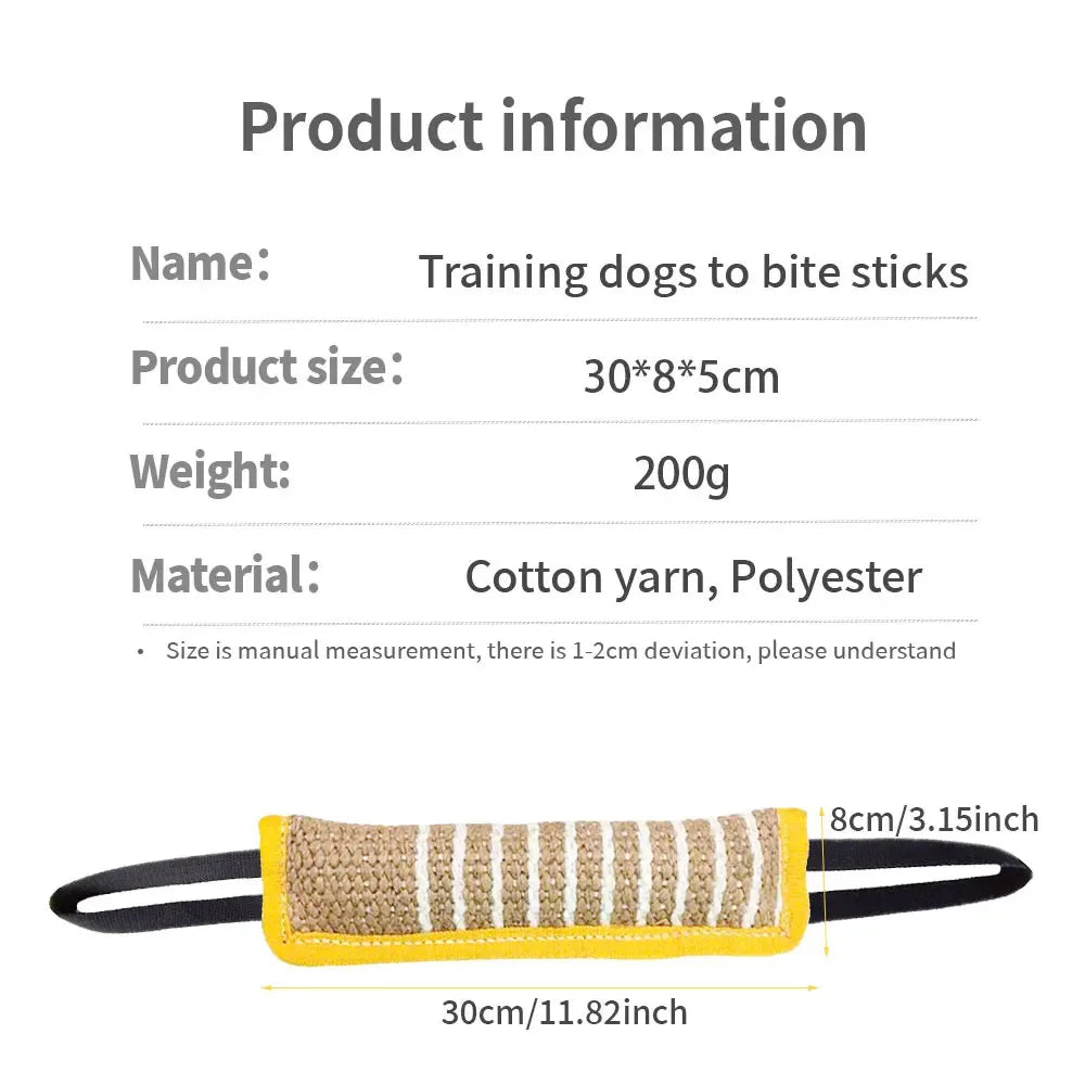Dog Training Products, Jaoseko Dog Bite Rods, Grinding Teeth, Stick, Biting Target Pet Supplies, Stick Dog Toys