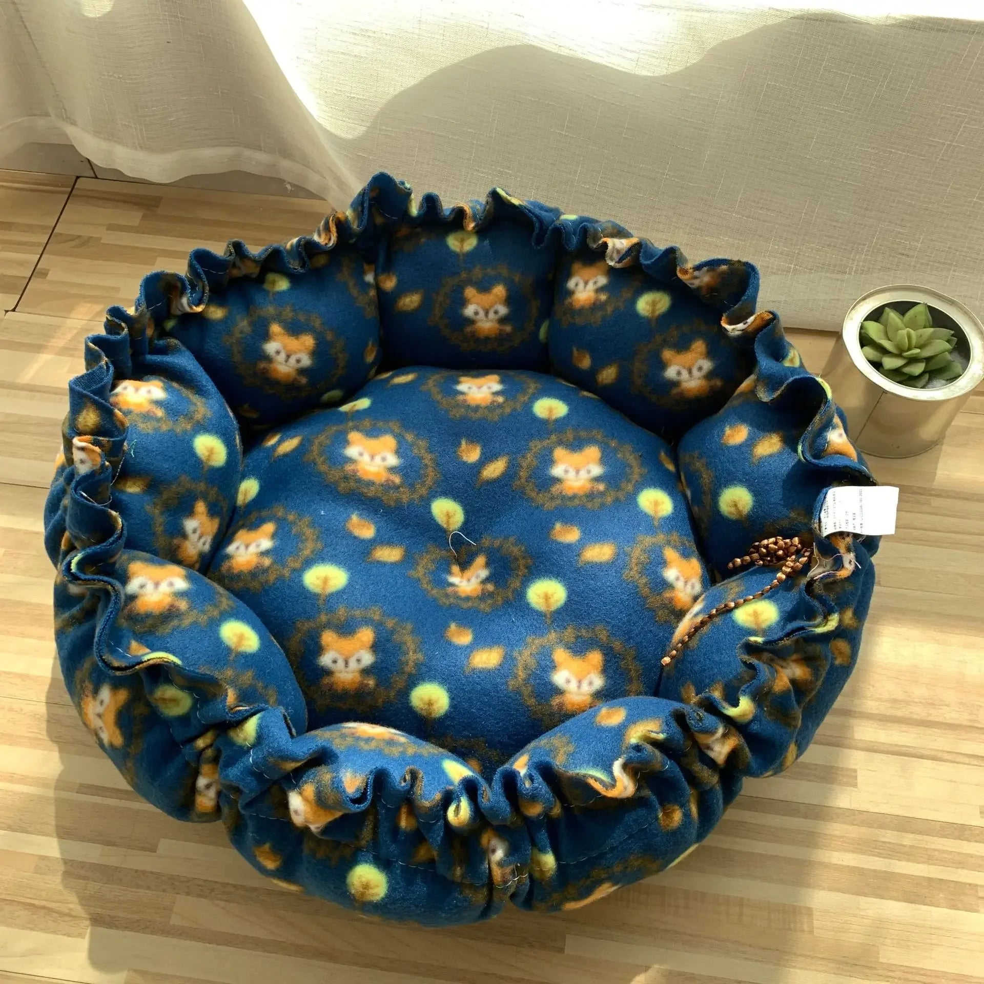 Dog Bed Small Medium Dogs Cushion Soft Cotton Winter Basket Warm Sofa House Cat Bed for Dog Accessories Pet Supplies