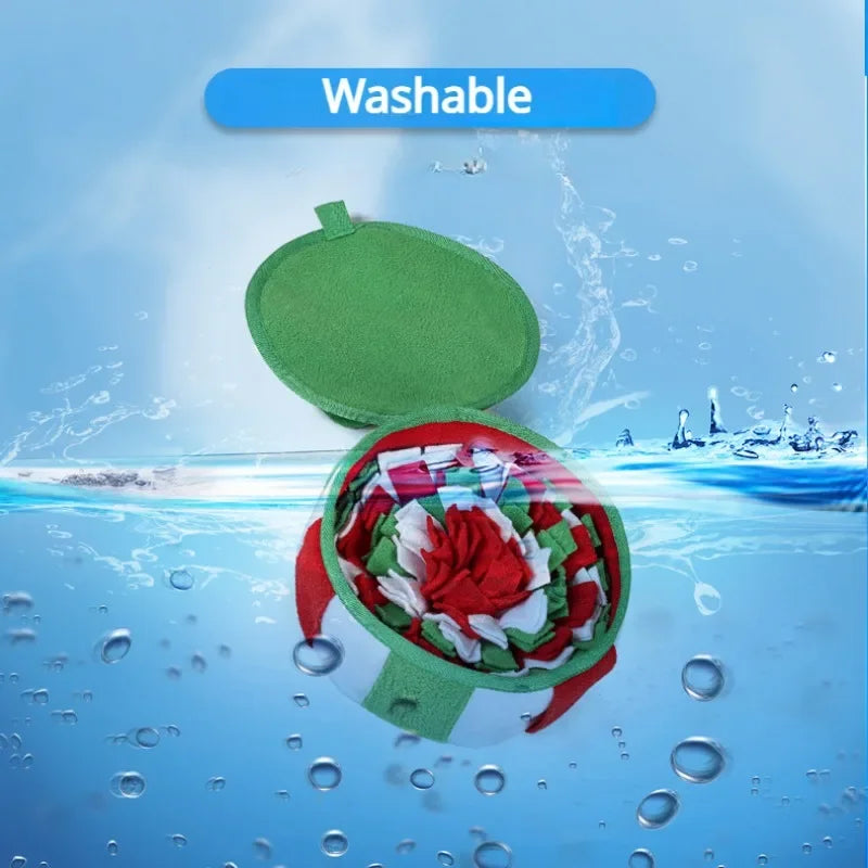 Dog Toys Sniffing Pad Slow Food Box Training Sniff Mat Dogs Release Stress Training Carpet Puppy Interactive Pet Christmas Gift