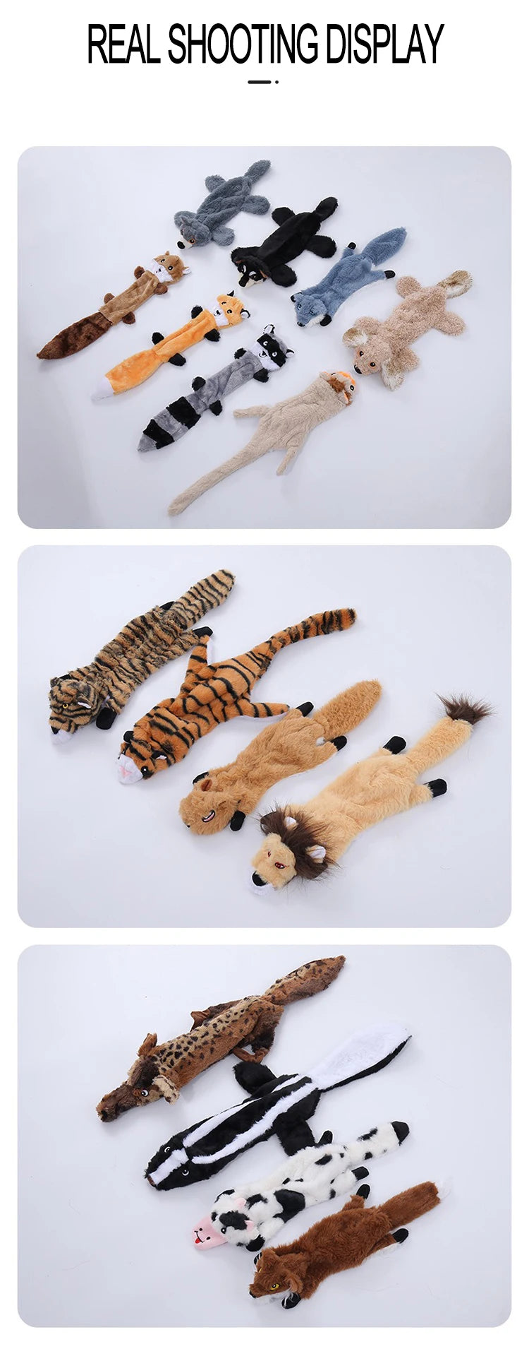 New Plush Toy for Dog Toy with Squeaker for Toys for Puppies Games Soft Toy for Dogs Big Dog Toys GWJ01