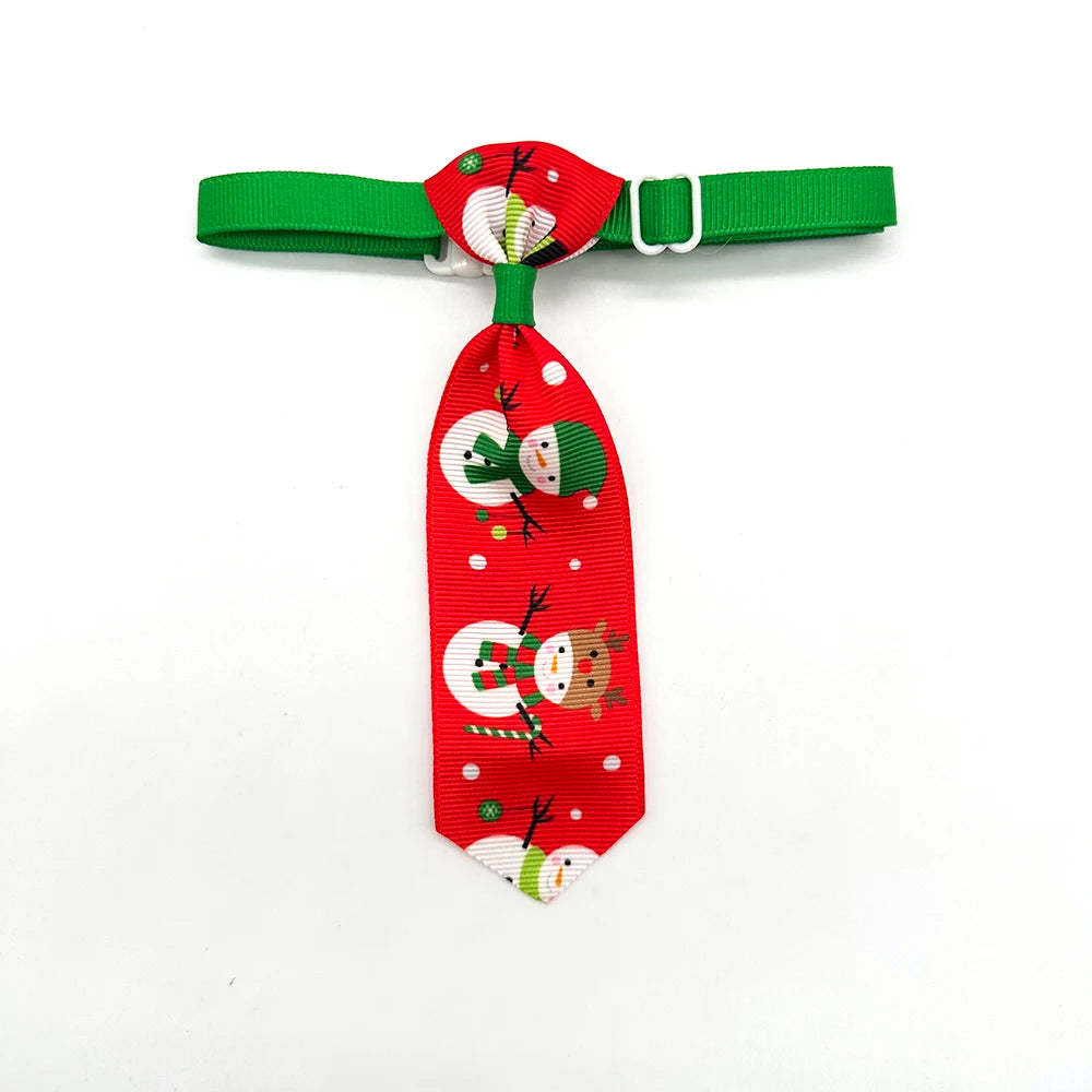 50/100pcs Xmas Dog Accessories Christmas Pet Dog Tie Collar Small Dog Cat Puppy Neckties Bowtie Holiday Pet Dog Grooming items