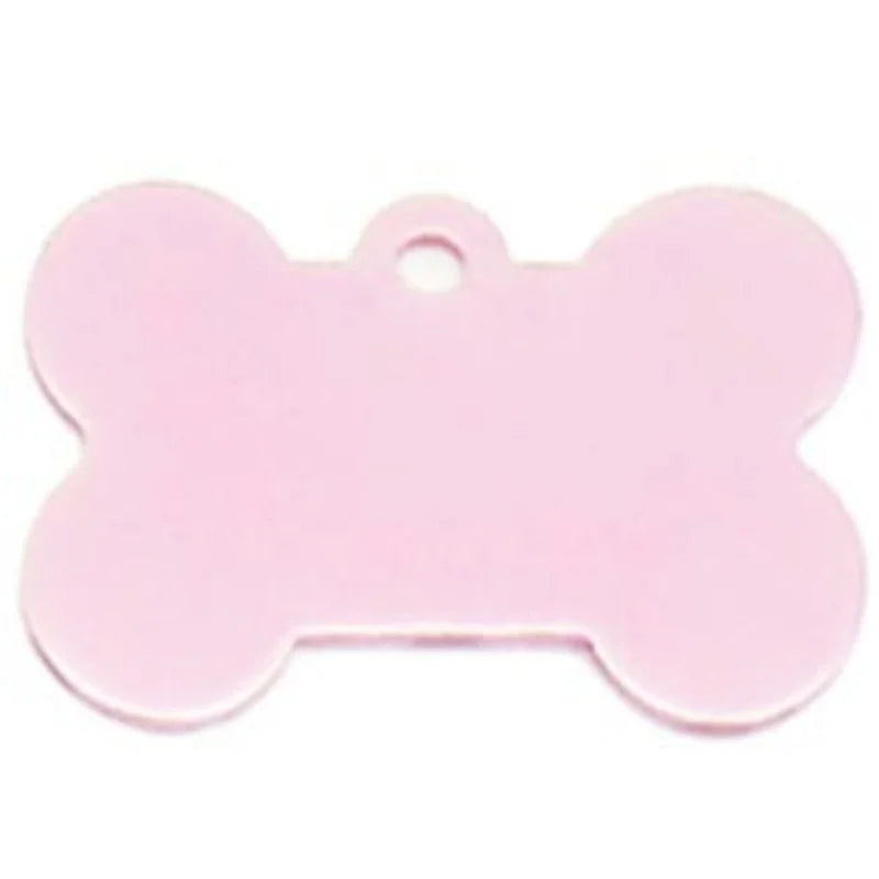 Personalized Dog Tag Bone Shaped Pet Id Tag Free Engraved Kitten Puppy Anti-Lost Dog Name Keychain Dog Accessories Cat Pendant