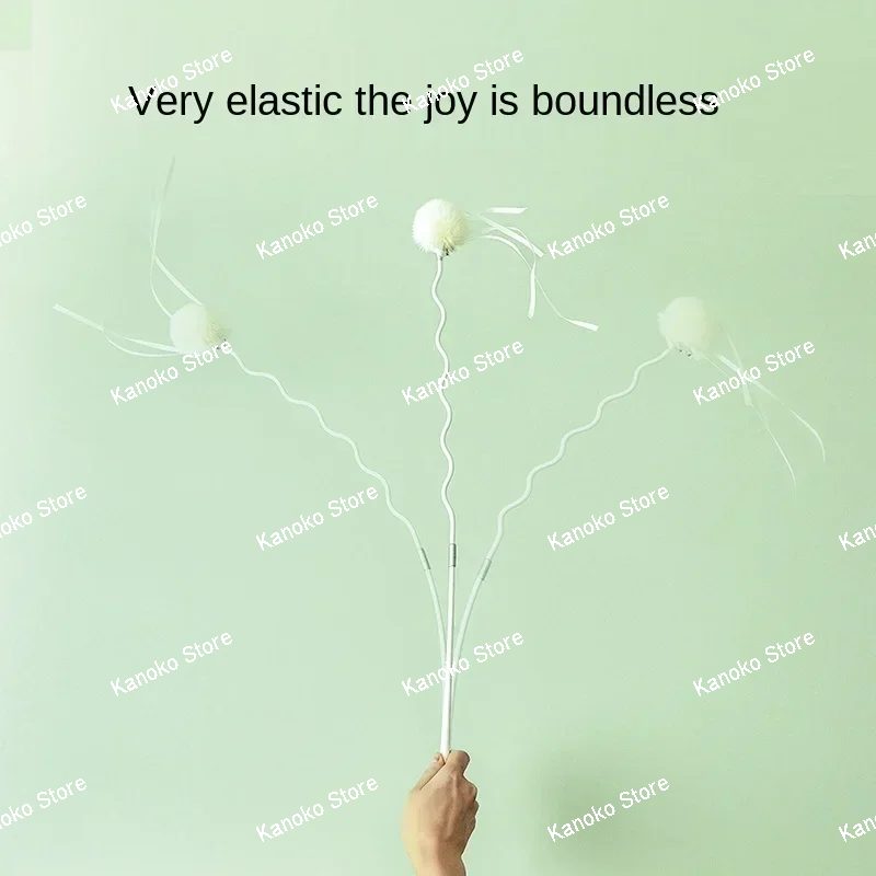 PETKIT Cat Stick Cat Toys Bite Resistant Toys Cat Set Cat Accessories  Material Is Tough Not Easy To Break Cat Interactive Toy