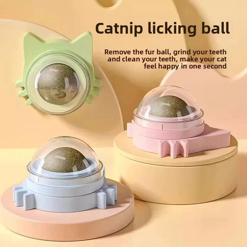 Catnip Ball Cat Toys Self-hi Cat Pet Products To Relieve Boredom and Bite-resistant Kittens Kittens Grind Their Teeth Toy