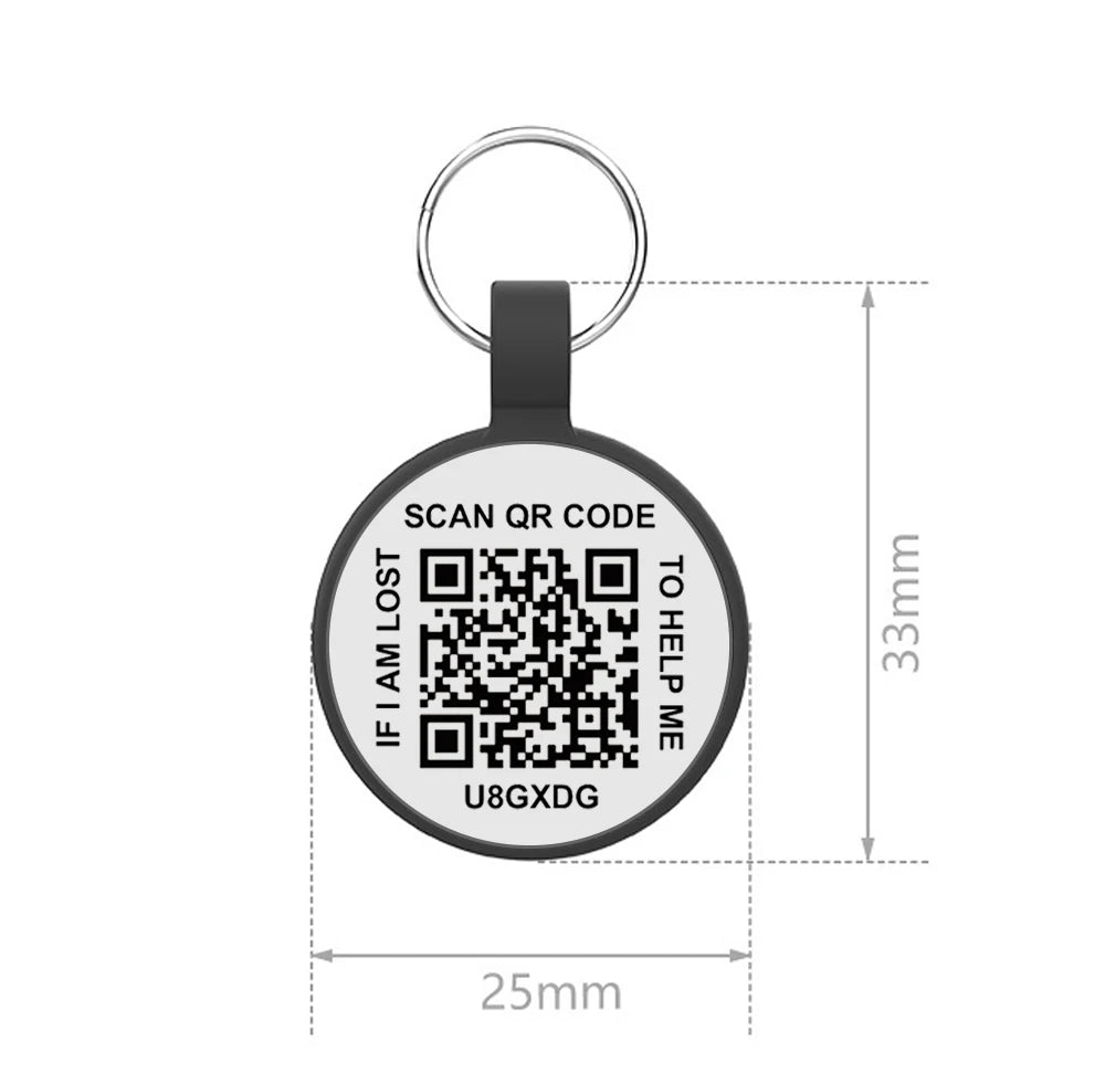 qr code placa nombre perro Dog Accessories QR Dog Tag Pet Tags No Subscription Online Pet Contact, Scan Trace Instant Location