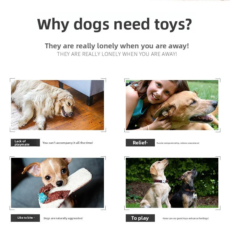 Christmas Plush Dog Toys with Cotton Rope & Squeakers  Chew Resistant Animal Dental Toys for Puppies Teething Chew Toys