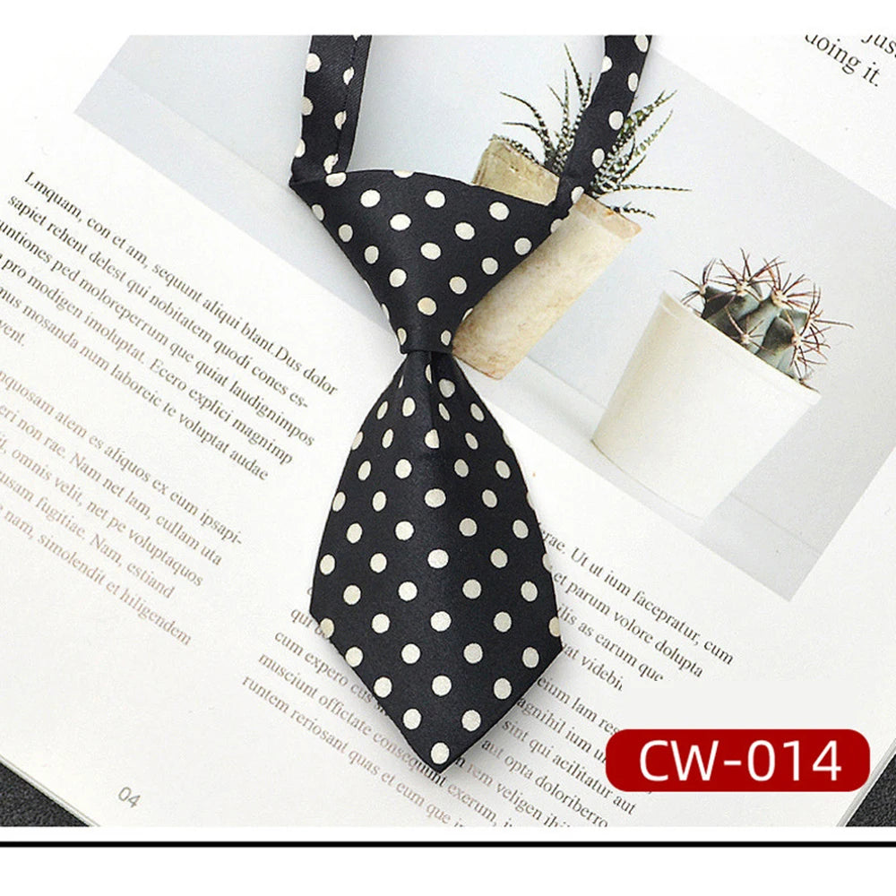 Pet Cat Dog Collar Multicolor Tie Fashion Grooming Dog Accessories Adjustable Puppy Tie Pet Bowtie Supplies