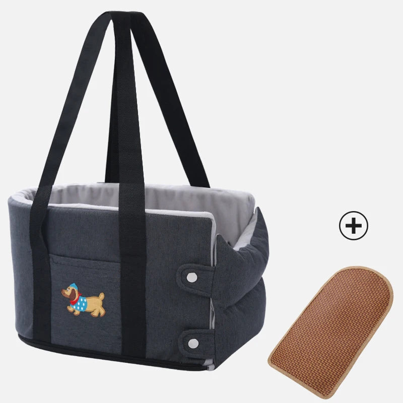 Puppy Dog Car Seat Travel Central Control car seat seat cushion pet nest Small Dogs Chihuahua Cats Car Transport Dog Accessories