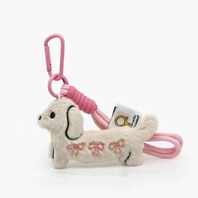 Sweet Cartoon Animal Dachshund keychains, Pendants, Dog Accessories, Clothing, Bags, Dolls, Accessories, Small Gifts