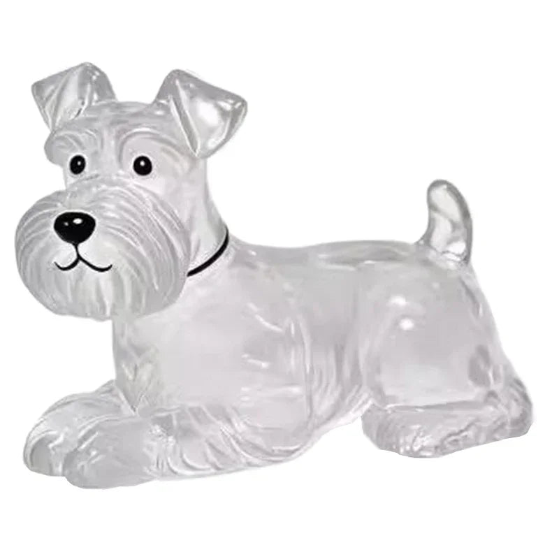 Dogs Hair Storage Pendant Cute Keychain Bag Pendant Couple Car Key Chains Jewelry Souvenir Collection Gift Decor Dog Accessories