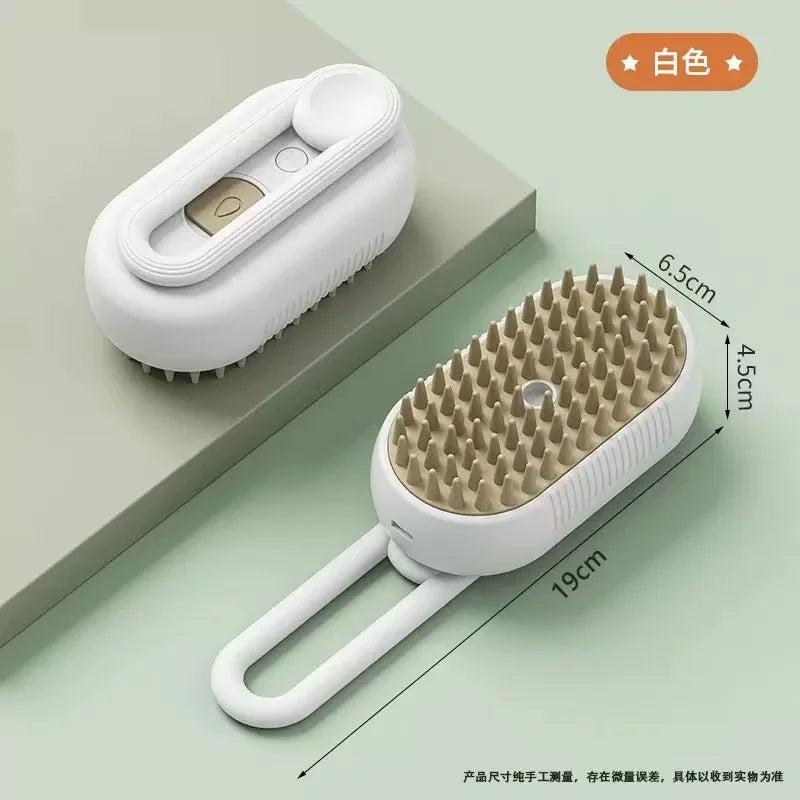 Pet Spray Hair Comb Pet Hair Remover Cleaning Brush Cats Grooming Dog Accessories Tools Dematting Water Mist Humidifier Comb