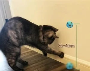 4pcs Cat Toys Latex Foam Ball Interactive Chasing Self Entertainment Teething Toys Soft Comfortable Fast Rebound Pet Supplies