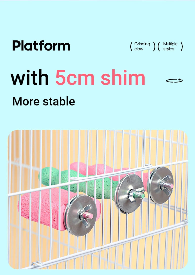 Bird Resin standing paw grinding sticks Nail Trimming Perch Paw Grinding Stick Bird Toys Parrot Grinder Parrot perch bird stand