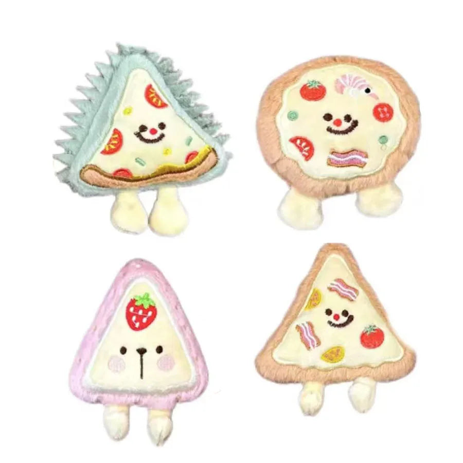 1PCS Pet Toys Plush Cartoon Pet Dog Chew Squeak Toys for Small Dogs Teeth Grinding Pet Products Dog Accessories