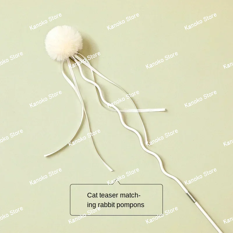 PETKIT Cat Stick Cat Toys Bite Resistant Toys Cat Set Cat Accessories  Material Is Tough Not Easy To Break Cat Interactive Toy