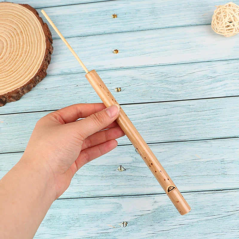1Pc Bamboo Musical Instrument Bird Whistle Flute Mini Music Rhythm Sound Lark Bird Toys for Kids Holiday Gift Whistling Toy