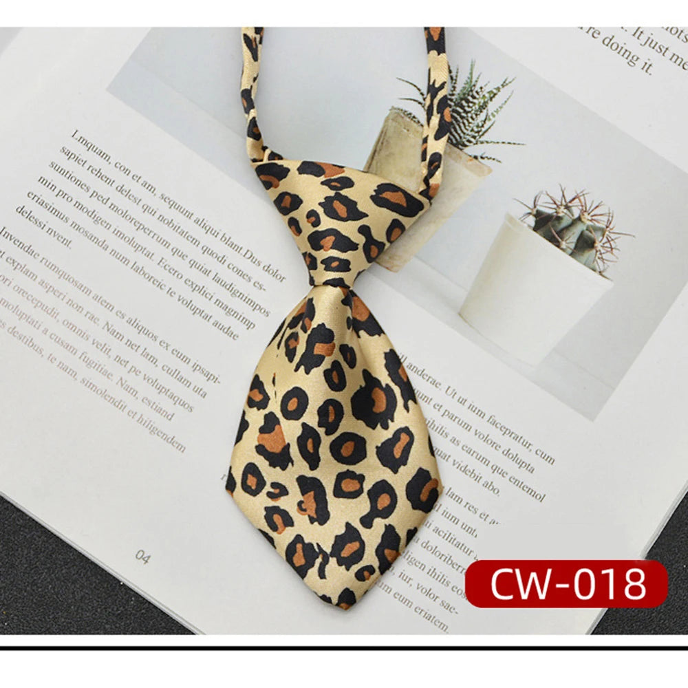 Pet Cat Dog Collar Multicolor Tie Fashion Grooming Dog Accessories Adjustable Puppy Tie Pet Bowtie Supplies