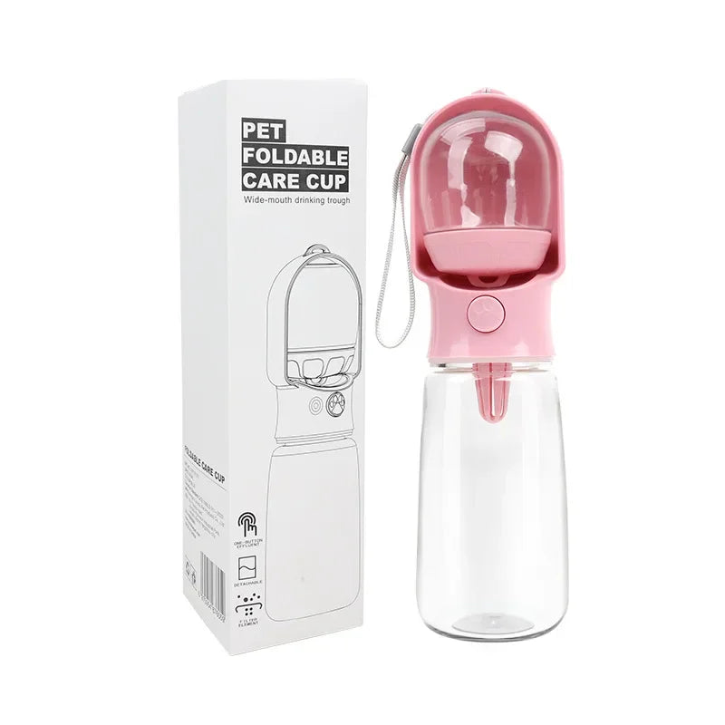 Dog Water Bottle Outdoor Cup Puppy Walking Bottle Portable Cup Pet Water Dispenser Pet Supplies Dog Accessories