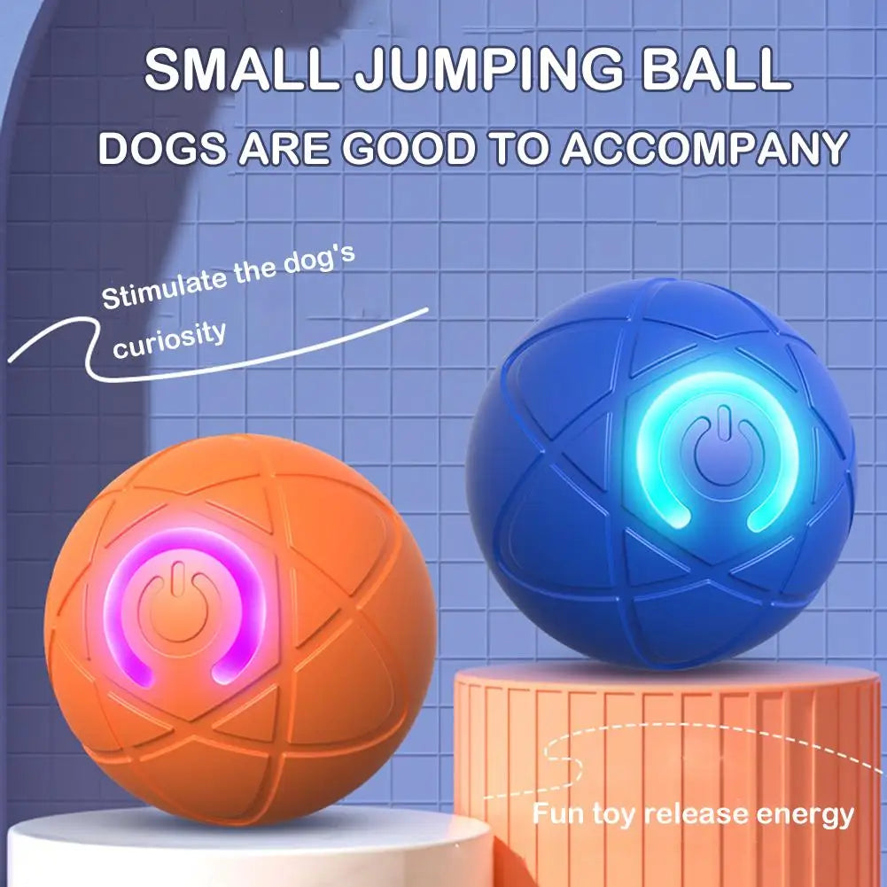 Smart Interactive Dog Toys for Aggressive Chewers Self Moving Interactive Dog Ball Automatic Vibrating Toy